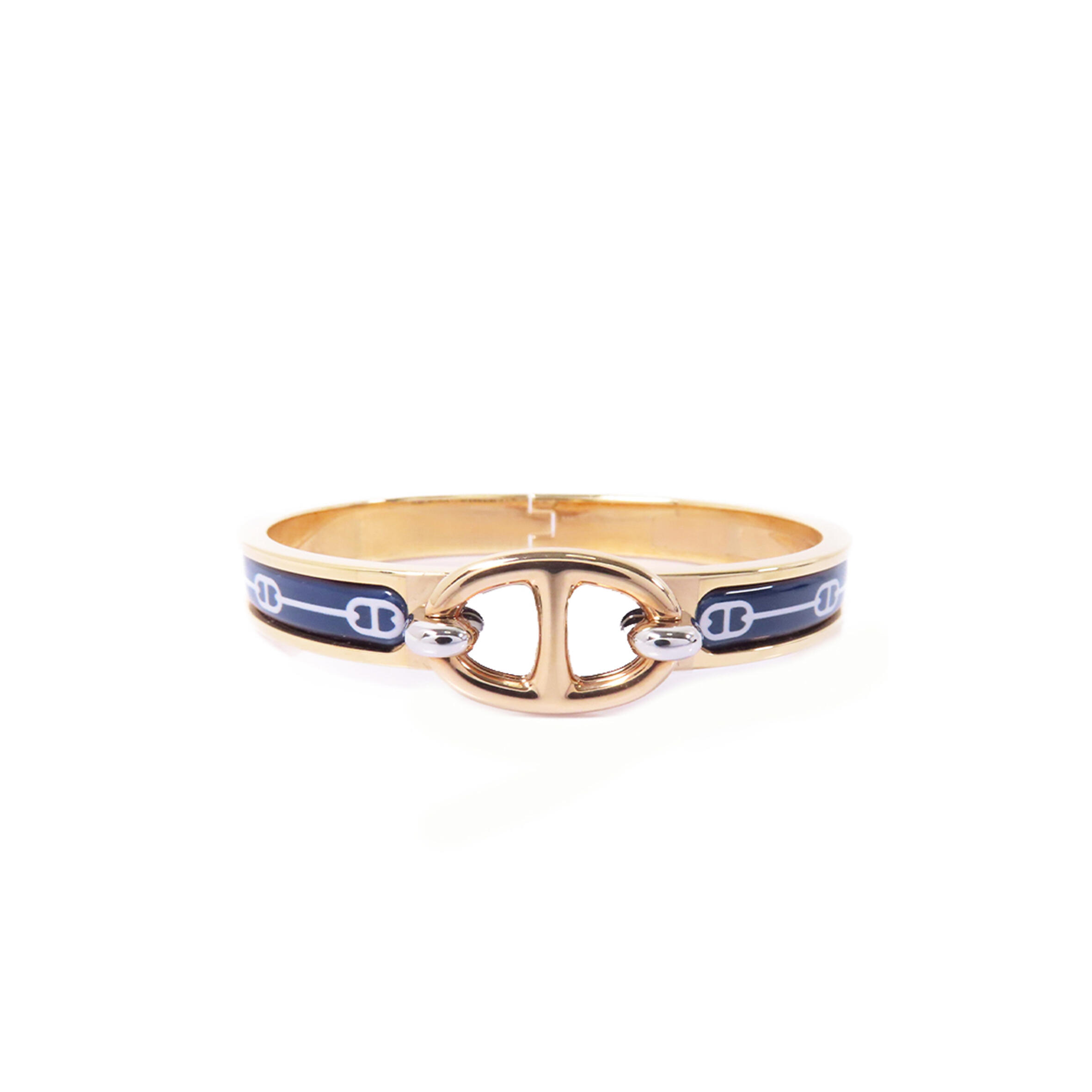 HERMES MINI CLIC CHAINE D'ANCRE FARANDOLE BRACELET  HERMES MINI CLIC CHAINE D'ANCRE FARANDOLE BRACELET